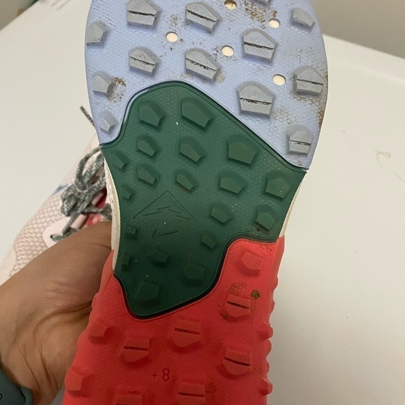 Nike Wildhorse 7 Trail Running Pink Blue  Women’s Shoes Size 9.5 - Picture 5 of 6